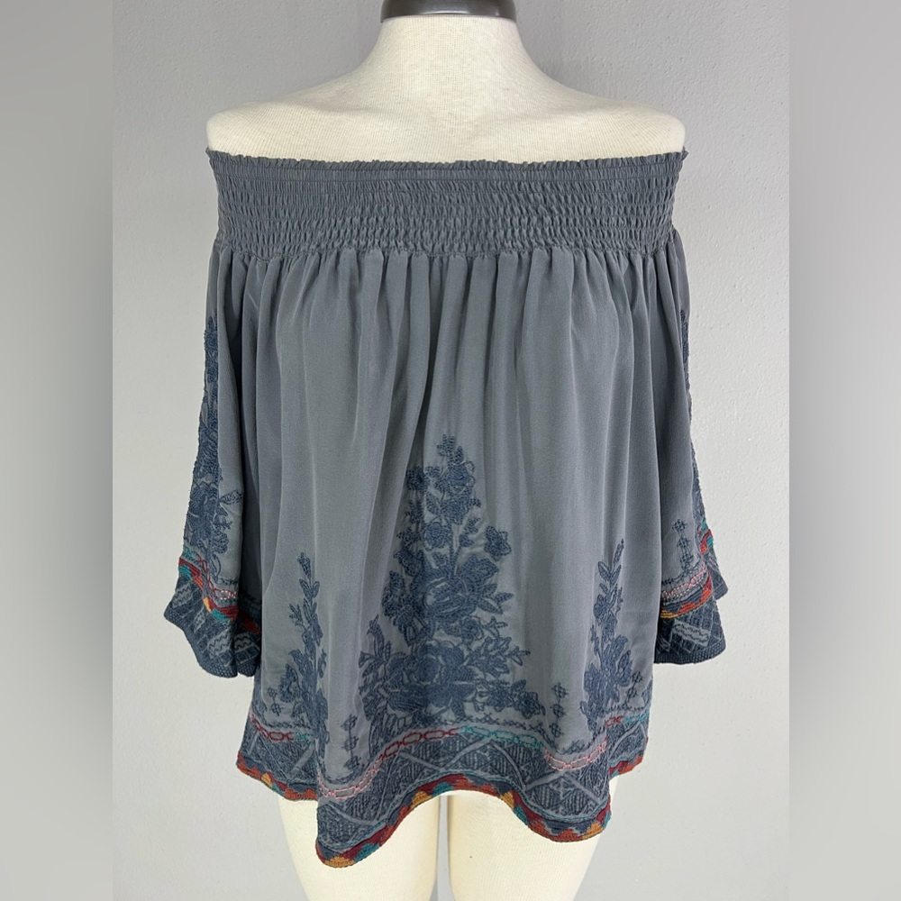 NWT Johnny Was Tahndi Off the Shoulder Top Size XS